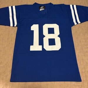 Vintage Peyton Manning Indianapolis Colts Logo Athletic Jersey Kids M 10/12